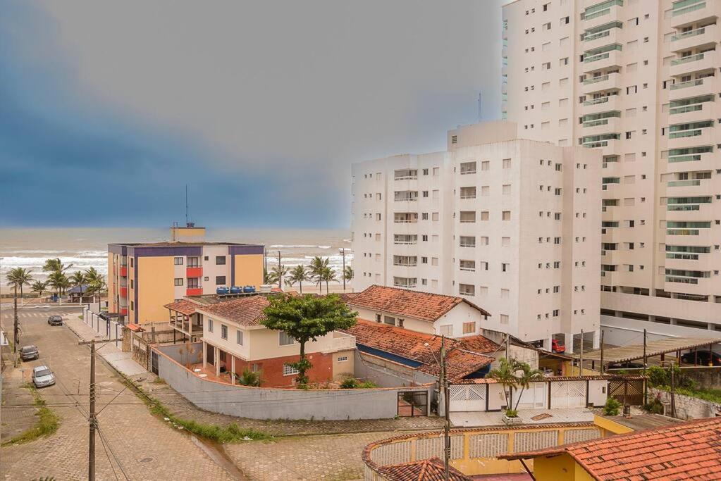 100 M Da Praia Elevador Garagem E Portao Automatico Διαμέρισμα Mongaguá Εξωτερικό φωτογραφία